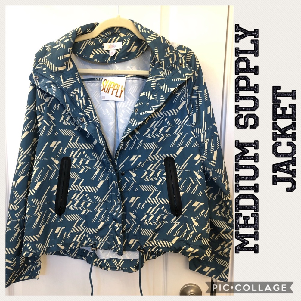 NWT LulaRoe Med Supply Windbreaker